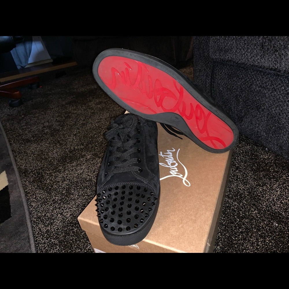 Christian louboutin Low top (Red bottoms)